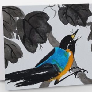 Bluebird Greetings Card