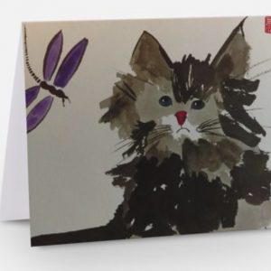 Grumpy Cat Greetings Card