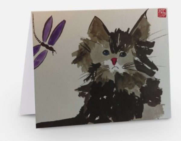 Grumpy Cat Greetings Card